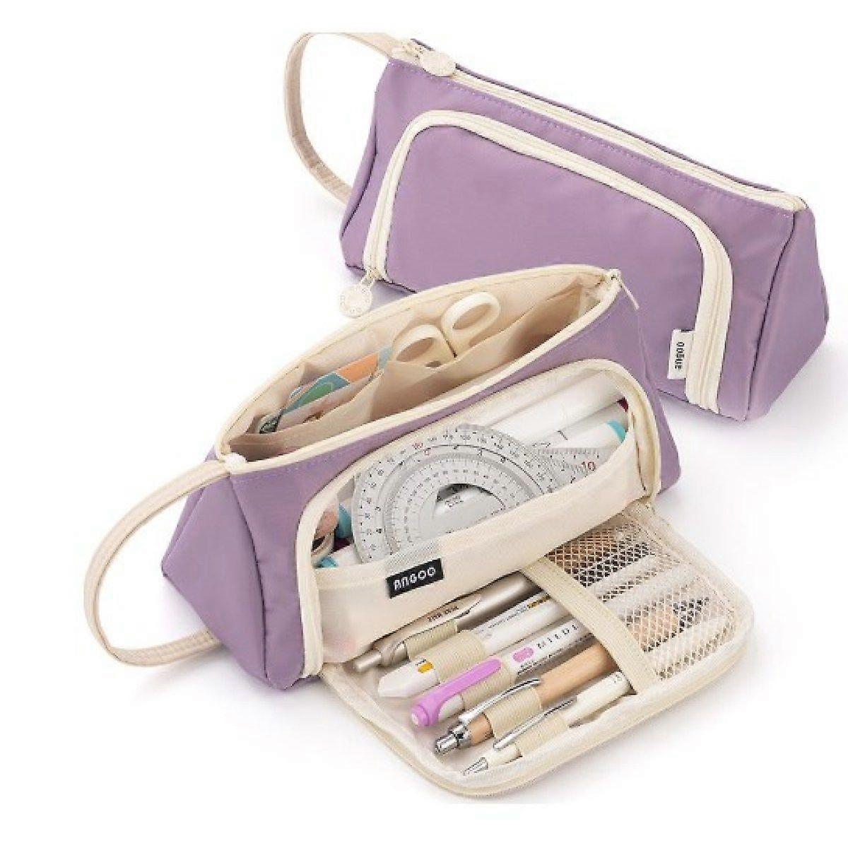 Portable Multi-Function Pencil Bag, Chic Durable Travel Organizer