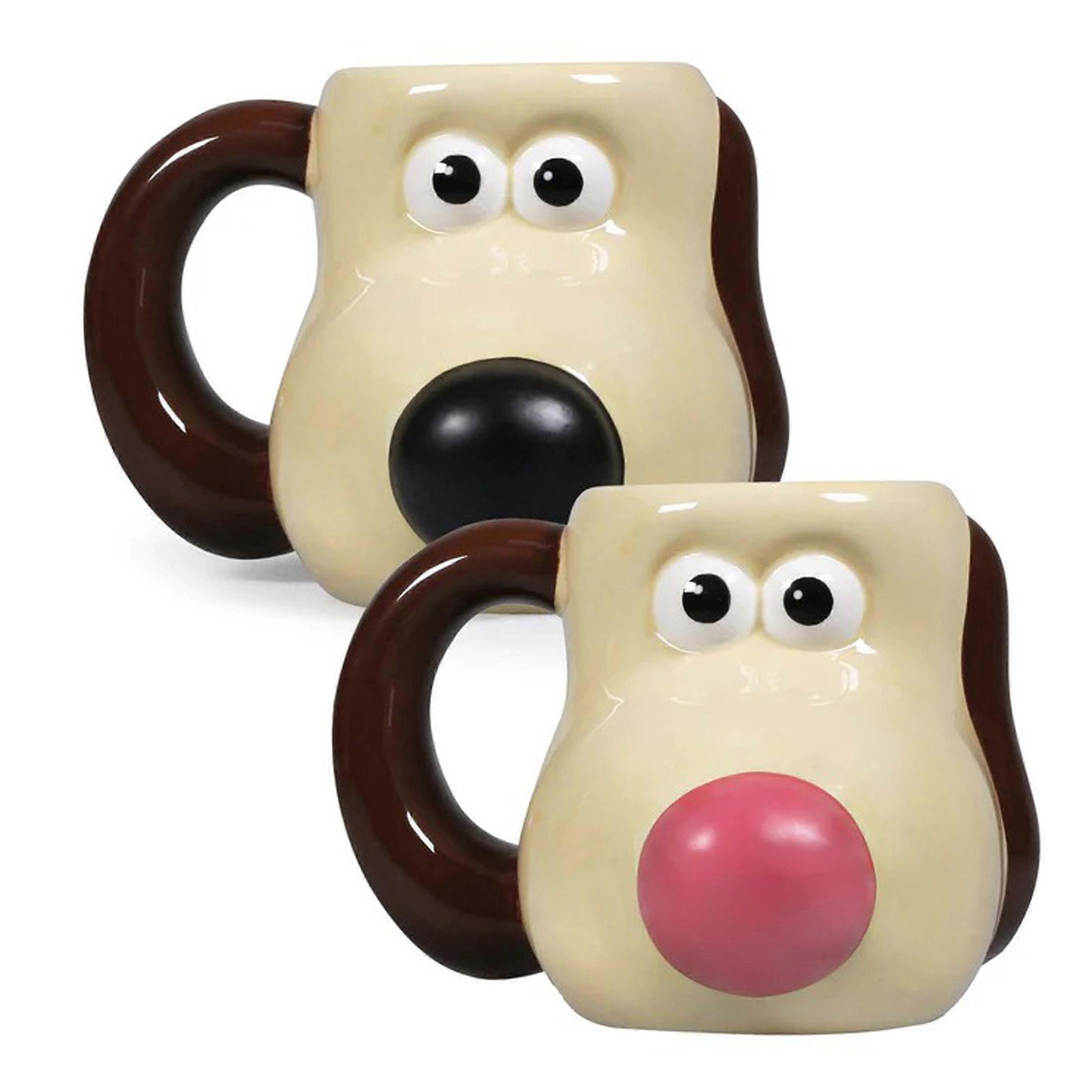 Wallace & Gromit Shaped Heat Changing Mug