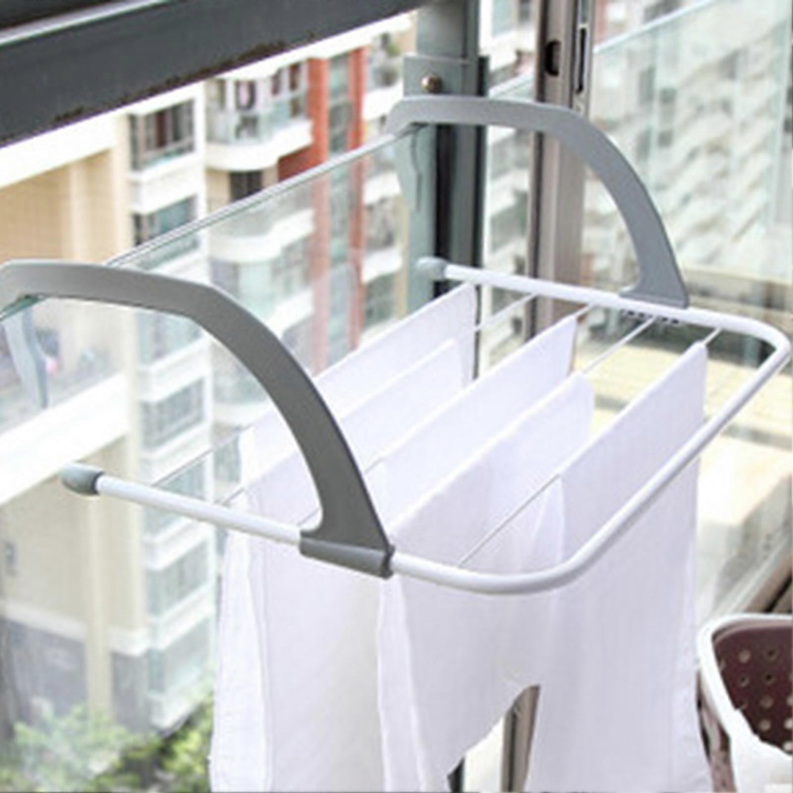Portable Foldable Steel Clothes Drying Rack