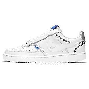 Nike Court Vision Low SE 'White Metallic Silver' damesschoenen DD1648-100