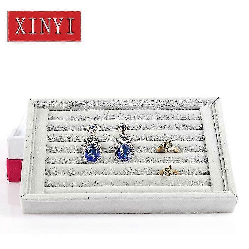 Compact Grey Ring & Earring Tray
