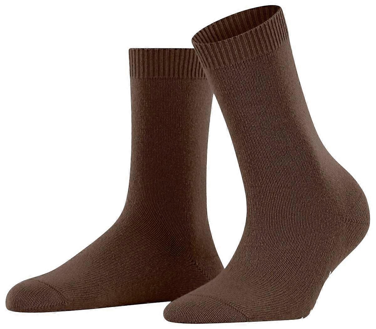 Falke Cosy Wool Socks - Cappuccino Brown