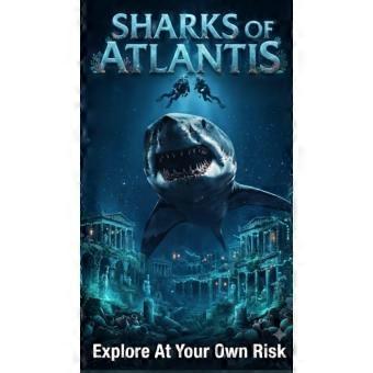 Sharks of Atlantis Stress Reliever Jigsaw Puzzle SDJ 294