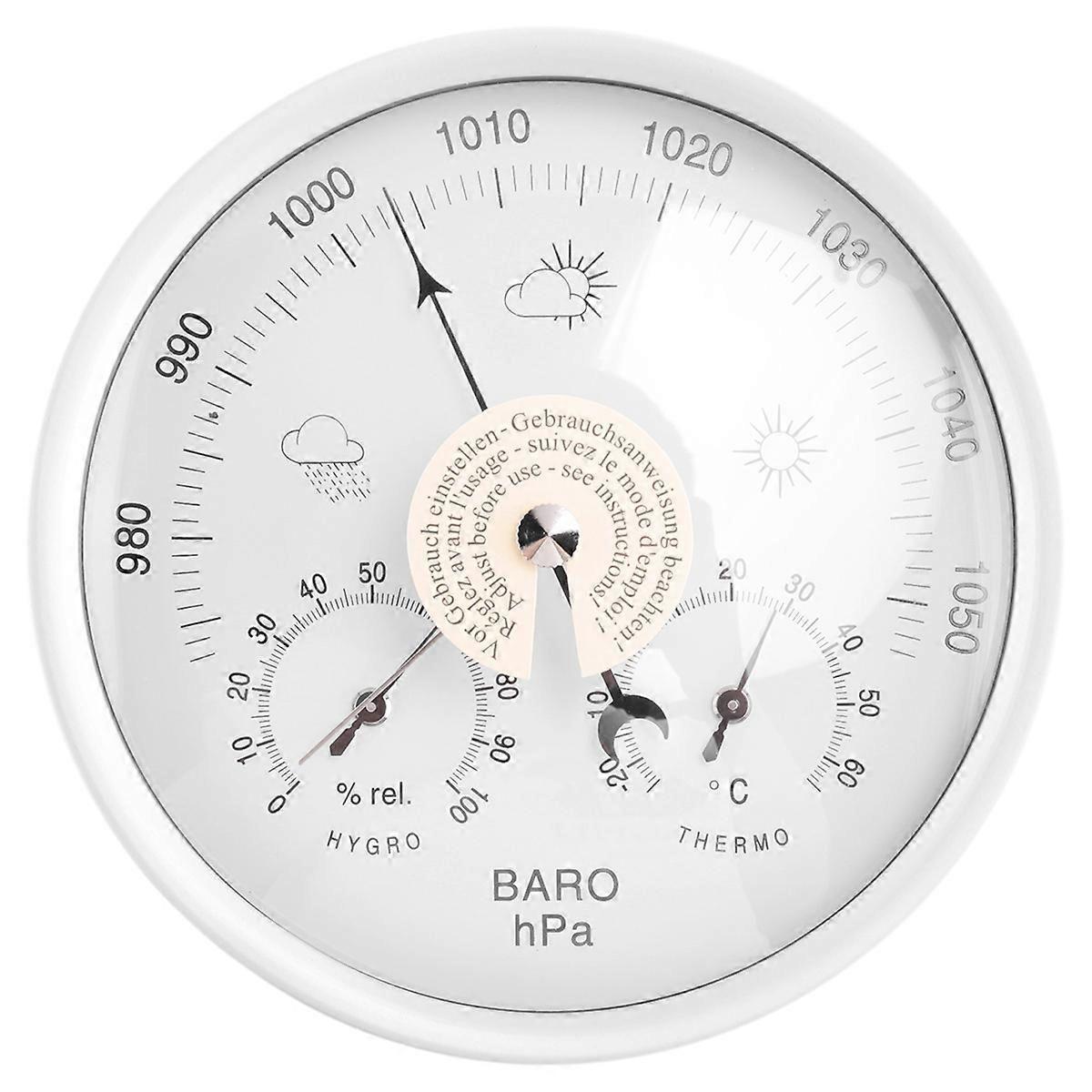 Digital Indoor Hygrometer for Different Environment (White, One Size) core