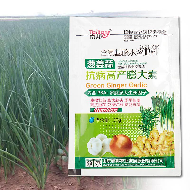 Ginger Garlic Vegetables Coarsening Swelling Trace Element Foliar Fertilizer