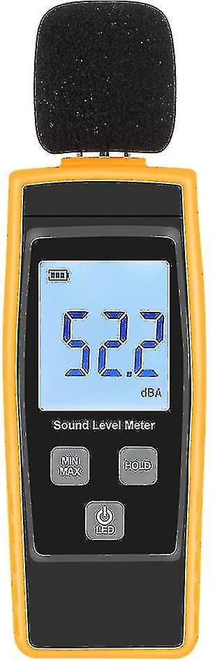 Manual Sound Level Tester V Resourcing 30 ~ 130 Db Noise Measurement Decibel With Backlit Digital Lcd Display For Indoor / Outdoor Use [max / Min / Ha
