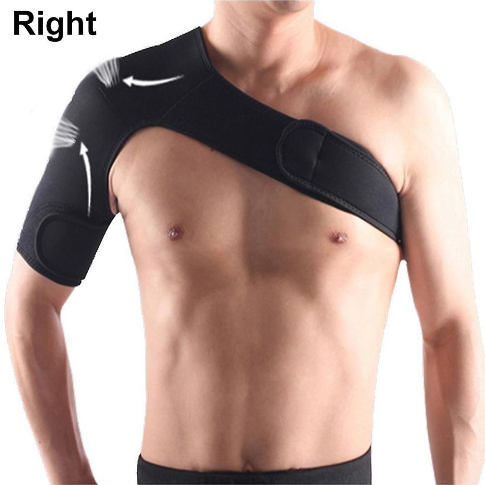 Adjustable Shoulder Stability Brace Light Breathable Shoulder Support For Dislocated Ac Joint,labrum Tear,shoulder Pain-right Shoulder