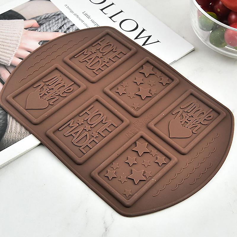 1pc Silicone Chocolate Baking Mold Multi-pattern Biscuit Cakes Dessert Tools