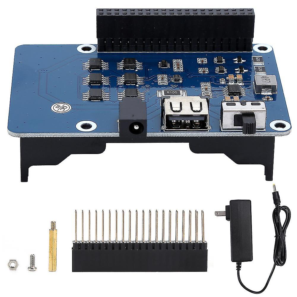 Ups Hat 5v Power Supply Module Lithium Battery Extension Board pour Raspberry Pi 100-240v