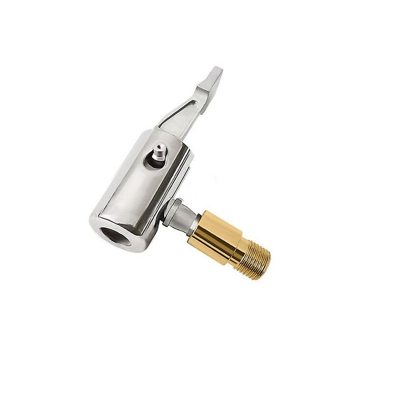 Portable Inflatable Pump For Car Tire Air Chuck Compressor Tire Inflator Tire Chuck With Barb Connector For Hose Repair