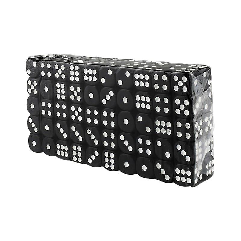 六面骰子，100件 - 黑色