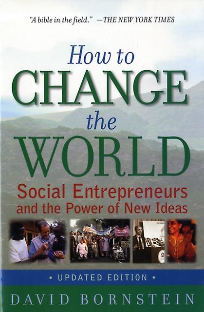 How To Change The World by David Bornstein Paperback