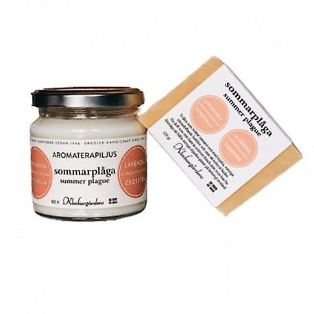 Natural soap and aromatherapy candles summer torment from Klockargårdens