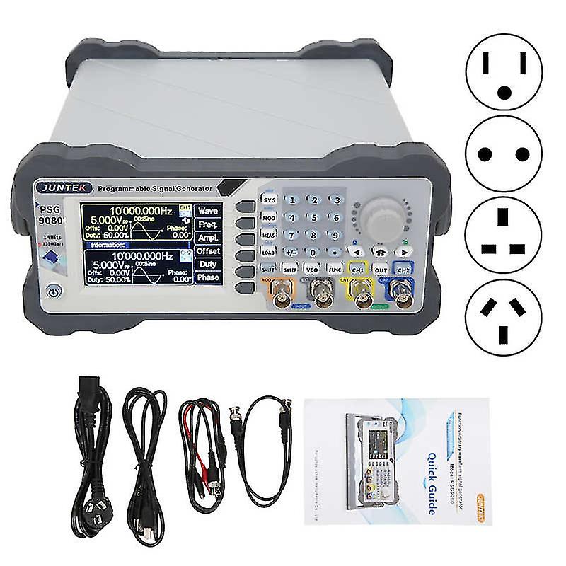 Psg9080 80mhz Programmable Dual Channel Arbitrary  Waves Generator Signal Amplitude Modulation