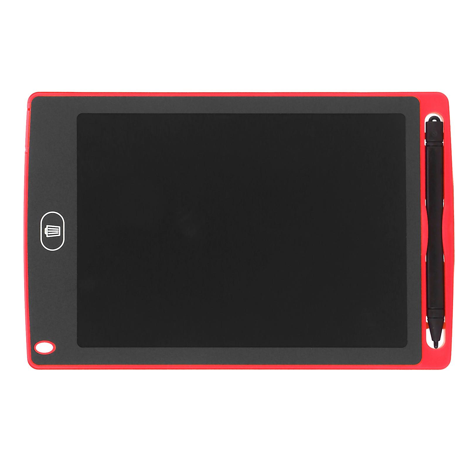 Tablette d'écriture LCD 8,5 pouces, tableau d'écriture, tableau de dessin, cadeau pour enfants, jouet, rouge