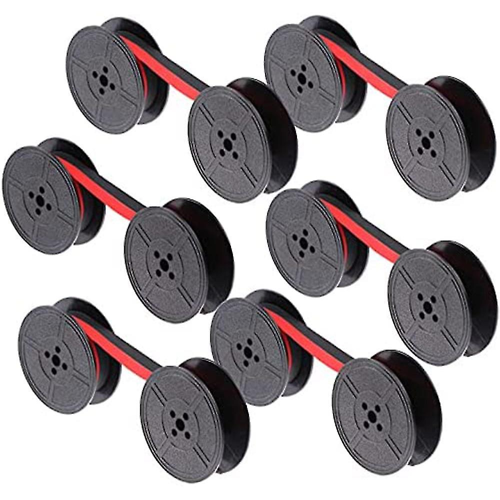 6pack Type Ribbon Spool Type Ribbon Red And Spool Replacement Pack For