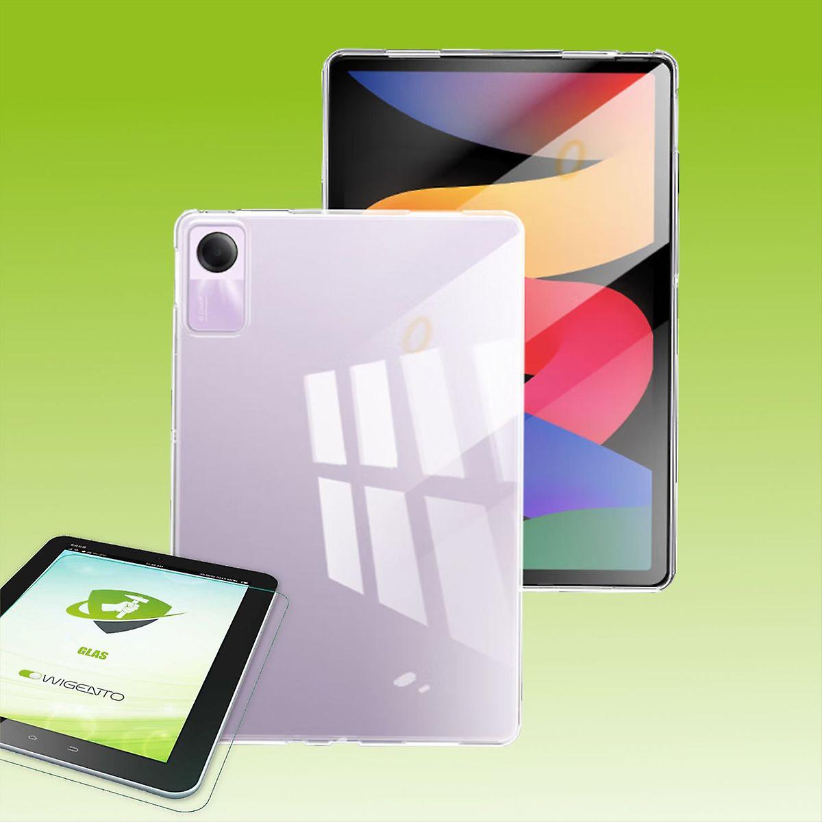 适用于小米红米 Pad 2 SE 保护壳平板电脑保护套包 + 钢化玻璃