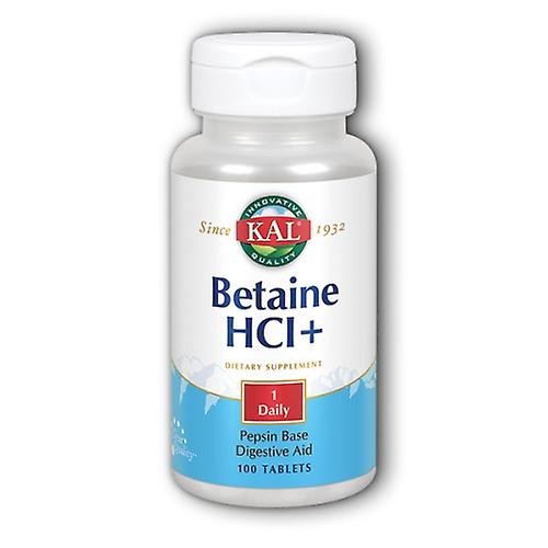 Kal Betain HCl+, 100 Faner (Pakke med 4)