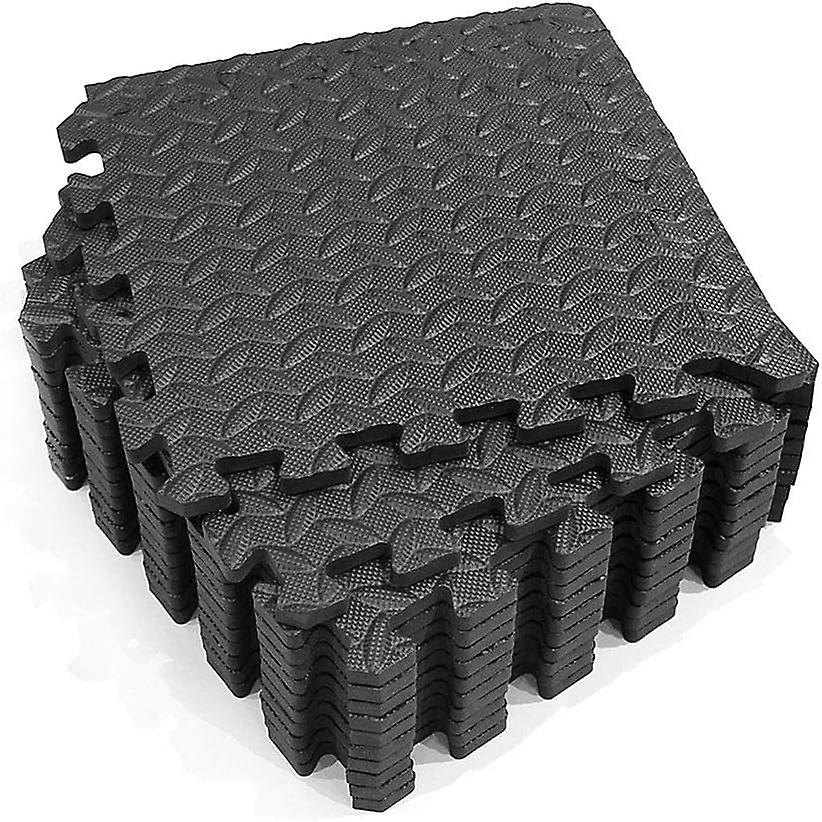 12 Pack Exercise Mats with Interlocking EVA Foam Tiles, Foam Floor Mat, Non-Slip Floor Protector Mat for Home or Gym