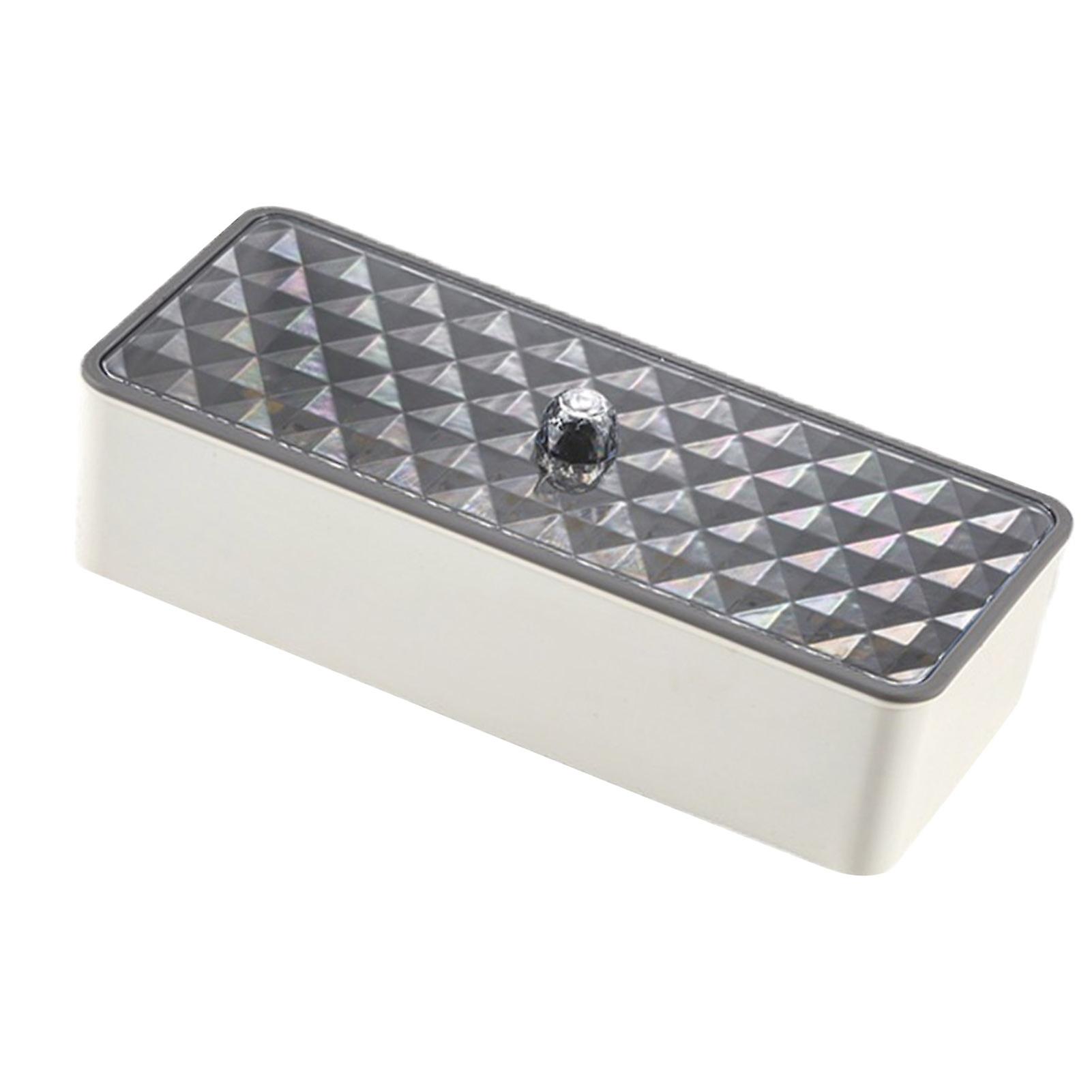 Draining Chopstick Container, Dustproof Multilayers Utensil Storage Box for Kitchen(white)