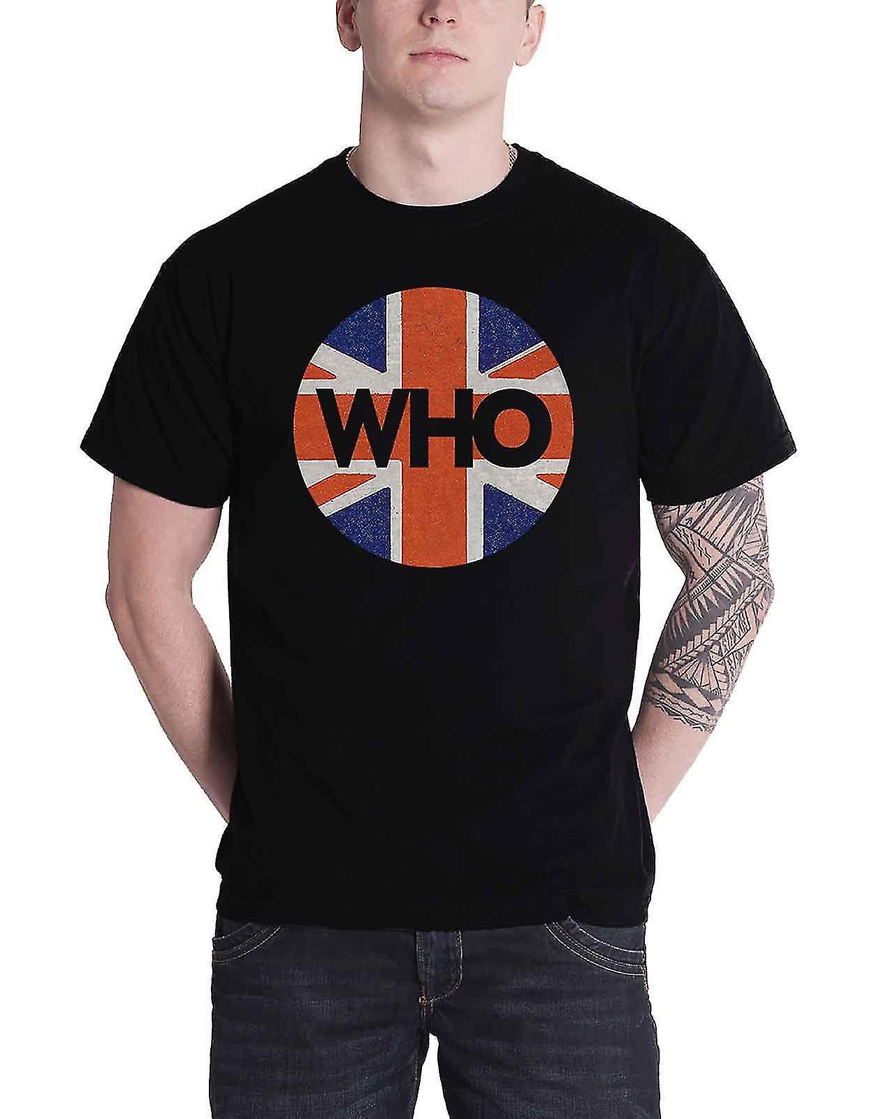 The Who Union Jack Circle T Shirt