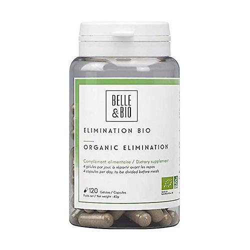 Organic elimination 120 vegetable capsules