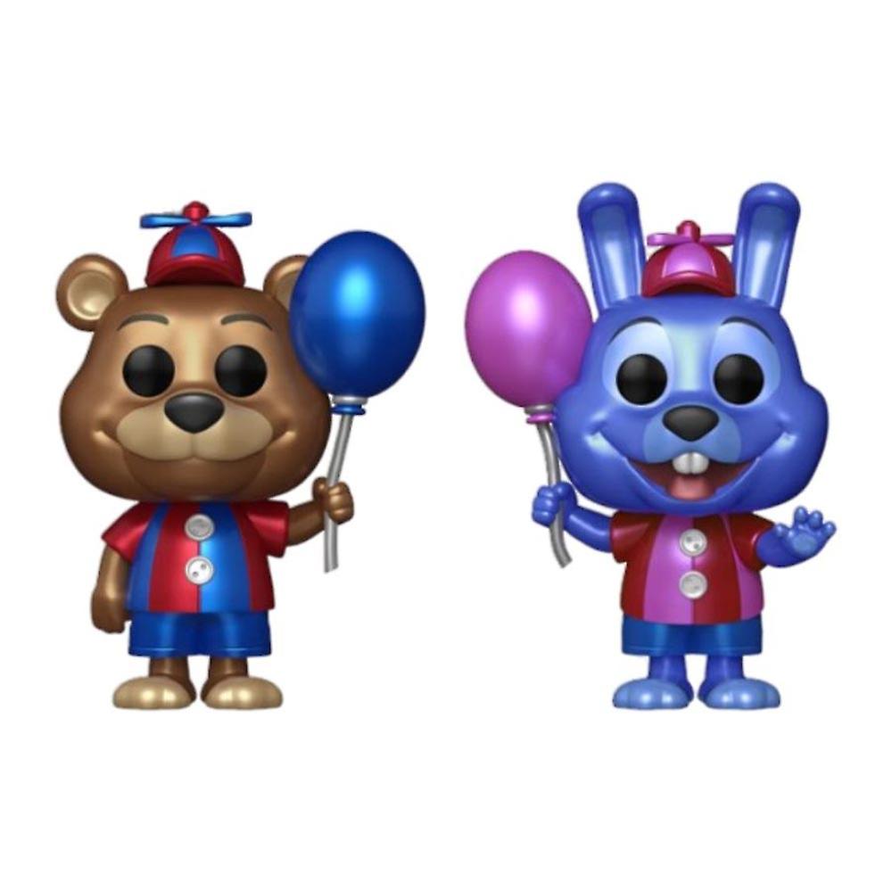 Five Nights At Freddy's Bonnie & Freddy US Exclusive Metallic Pop! 2-Pack