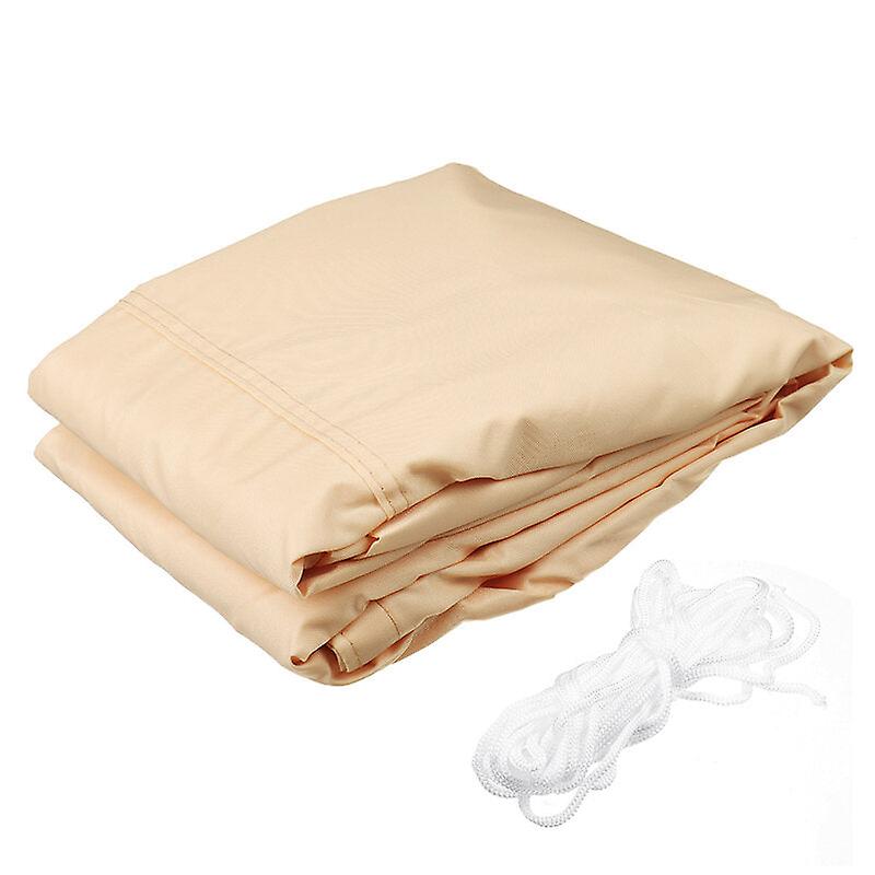 95% Uv Block Sun Shade Sail Canopy Rectangle Sand-proof Sunshade For Outdoor Backyard Deck