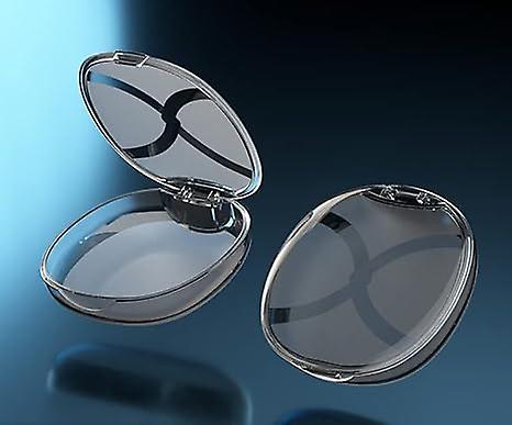 Retainer Case with Vent, Solid Orthodontic Mouthguard Case, Dental Retainer Case, Aligner Case (1 Pack) - Black