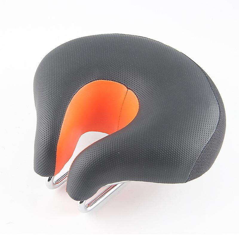 Comfortable, ergonomic, shock-resistant mountain bike saddle