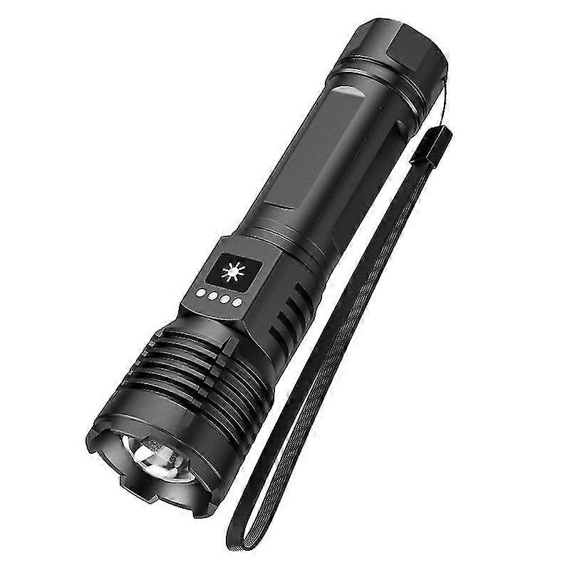 Outdoor Powerful Led Flashlight 22650 Xhp50 Led Usb Rechargeable Flashlight Hand Lamp