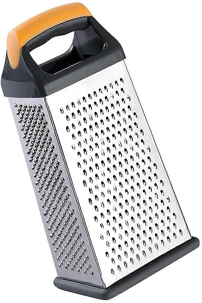 Stainless steel box grater with 4 sides