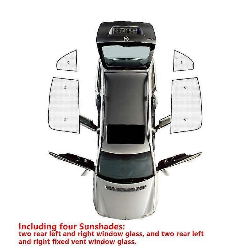 ホンダフィットジャズのための絶妙なフルカバーサンシェード2014~2019GK5車の日焼け止めフロントガラスサイドウィンドウバイザーシャビーアクセサリー2016