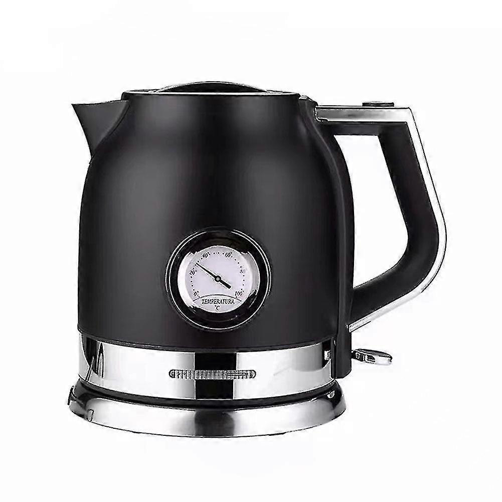 Kitchen Tea Coffee Thermo Pot With Temperature Display Black Eu Plug