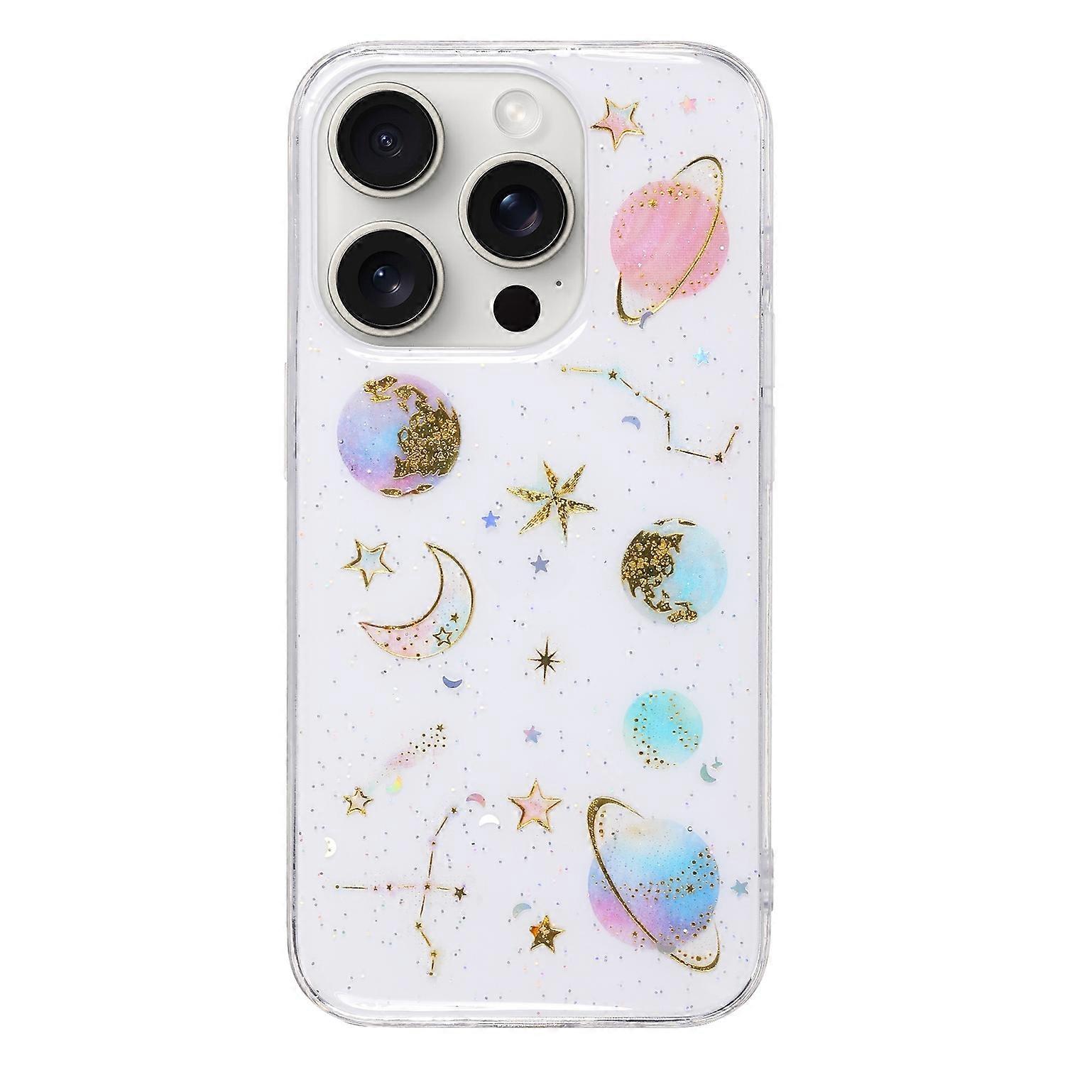 Cosmic Star Glitter TPU Case For iPhone 14 Pro