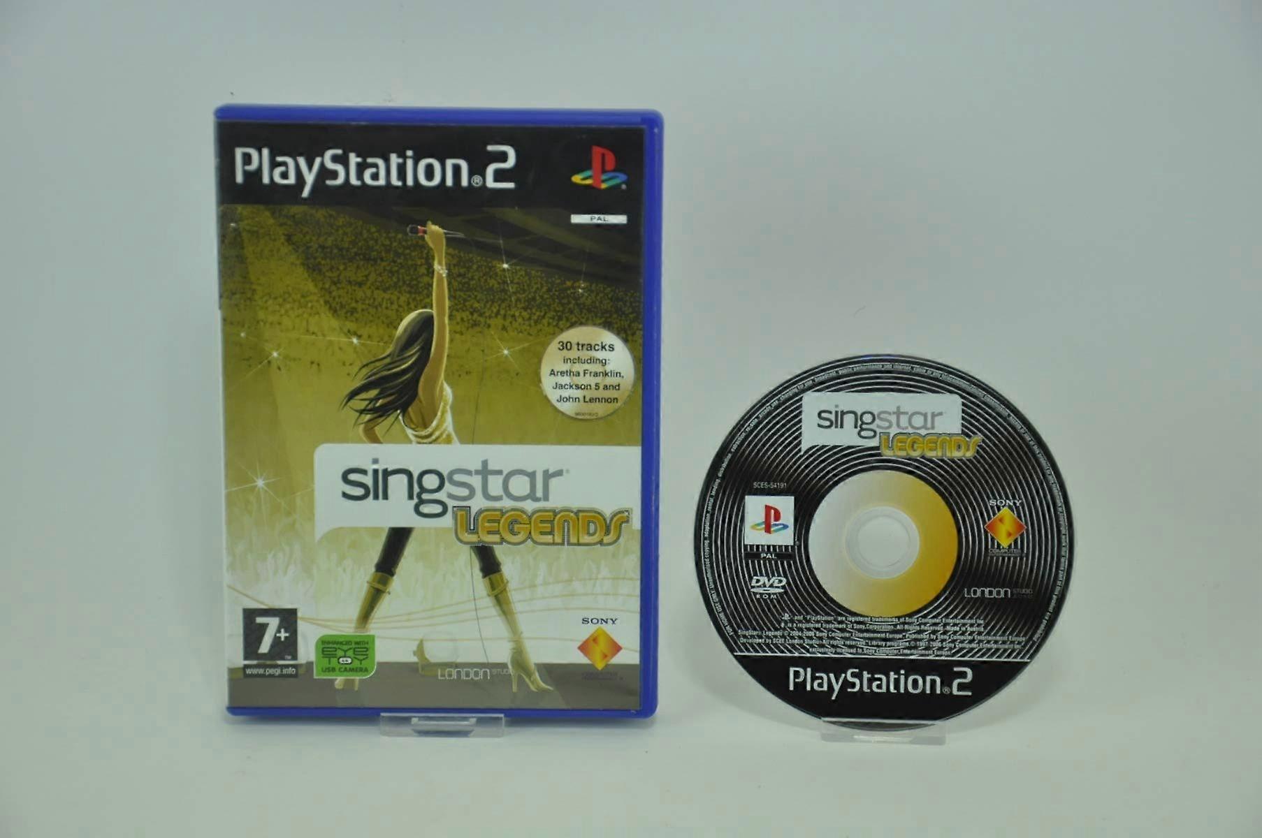 SingStar Legends - Solus (PS2) - PAL - New & Sealed