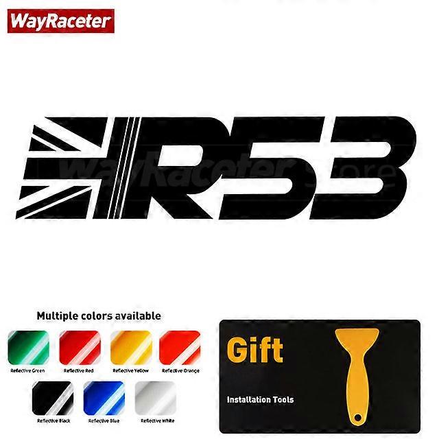 Reflective Union Jack Graphics Vinyl Decal For MINI Cooper S One JCW R56 R57 F55 F56 F57 F60 R60 R61 R50 R53 R52 R58 R59 F54 R55