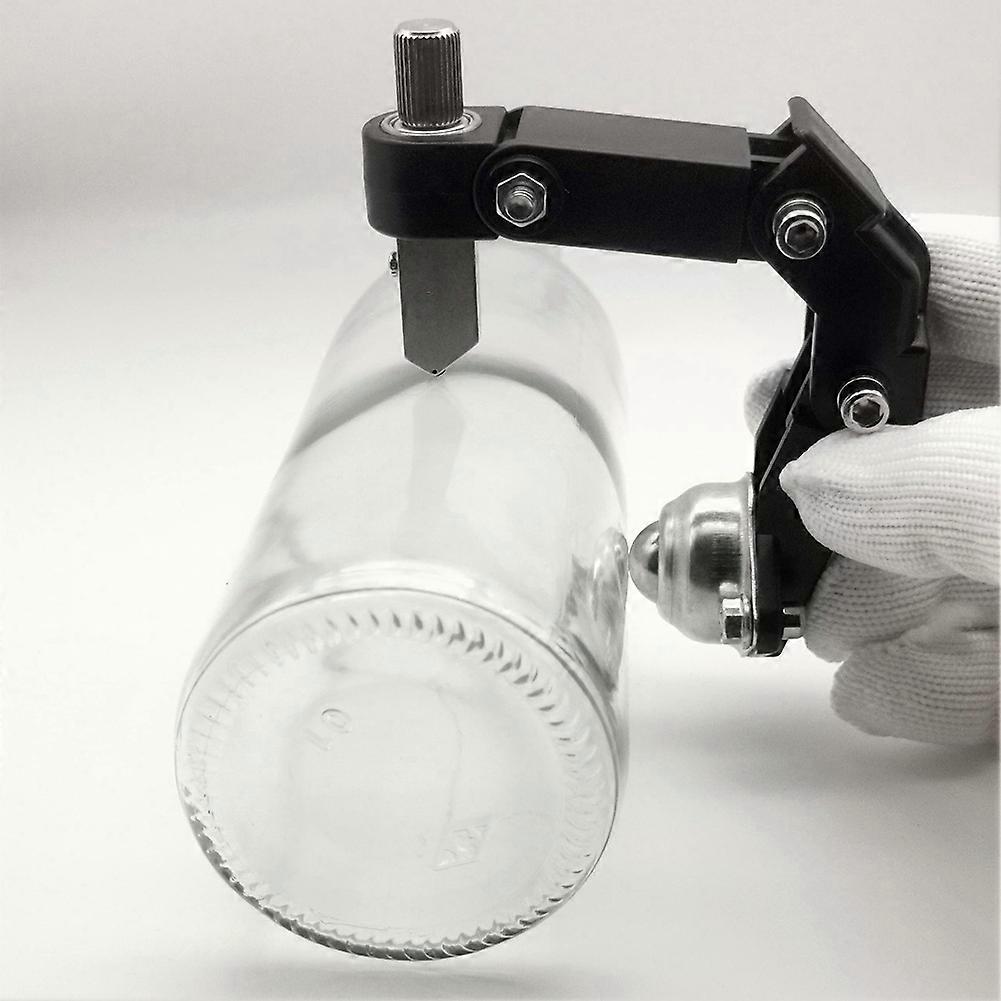 Arc Glass Cutter DIY Tool Portable Quick Glass Cutting Kit,Square & Round Cutting Machine with Acce