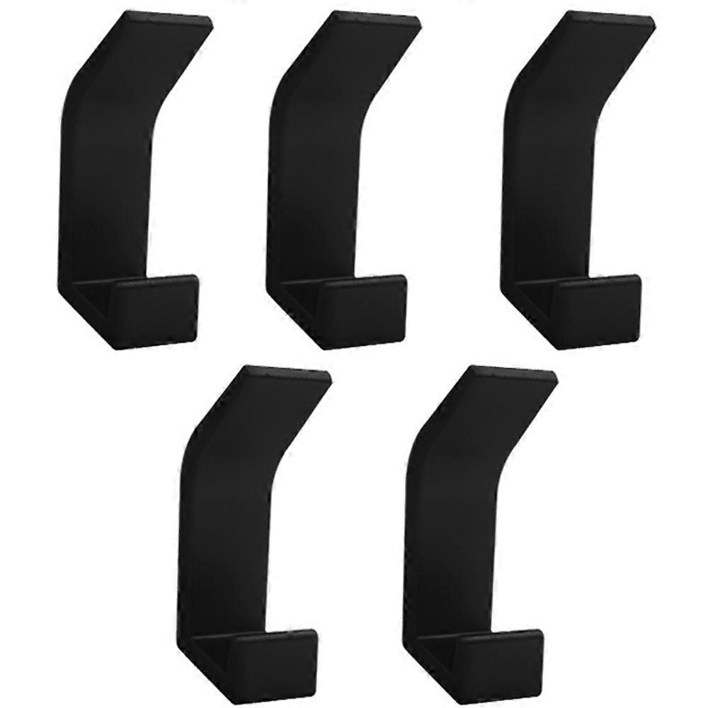 Stainless Steel Towel Hooks - 5 Pieces - Rustproof Wall Clothes Hooks