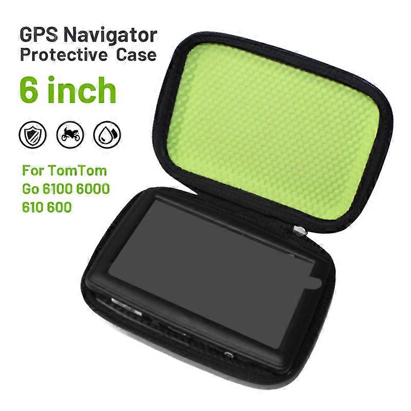 6 tums GPS-väska Skydd GPS Navigator Väska Skyddsfodral GPS-förvaringsväska för TomTom Go 6100 6 000 610 600