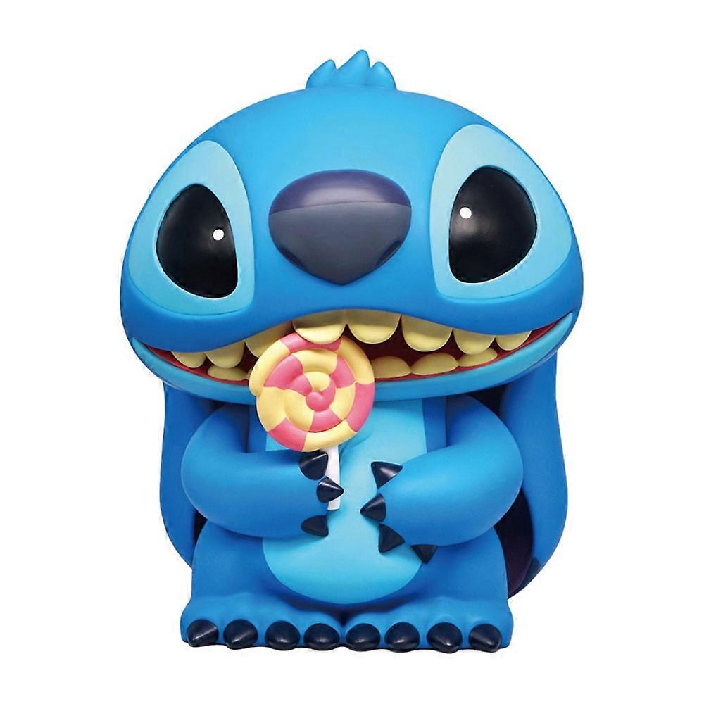 Monogram International Lilo & Stitch Stitch with Lollipop 18'' Figural Bank