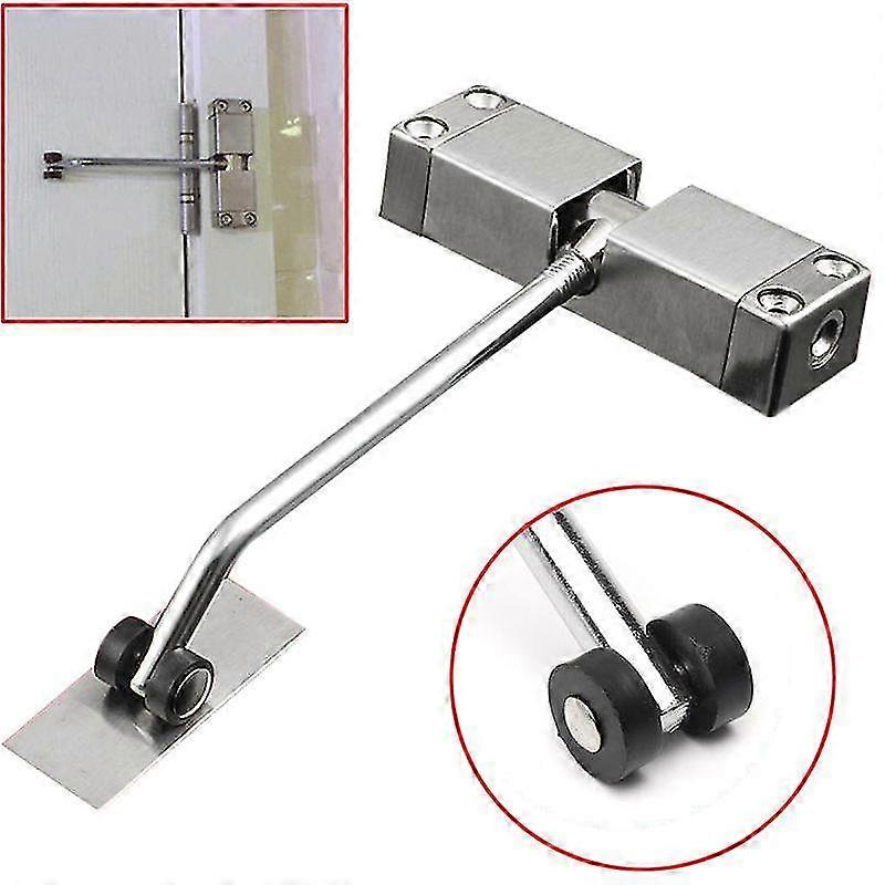 Stainless Steel, Adjustable- Automatic   Door Closer