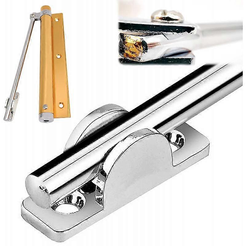 Household automatic door closer, no punching, adjustable force
