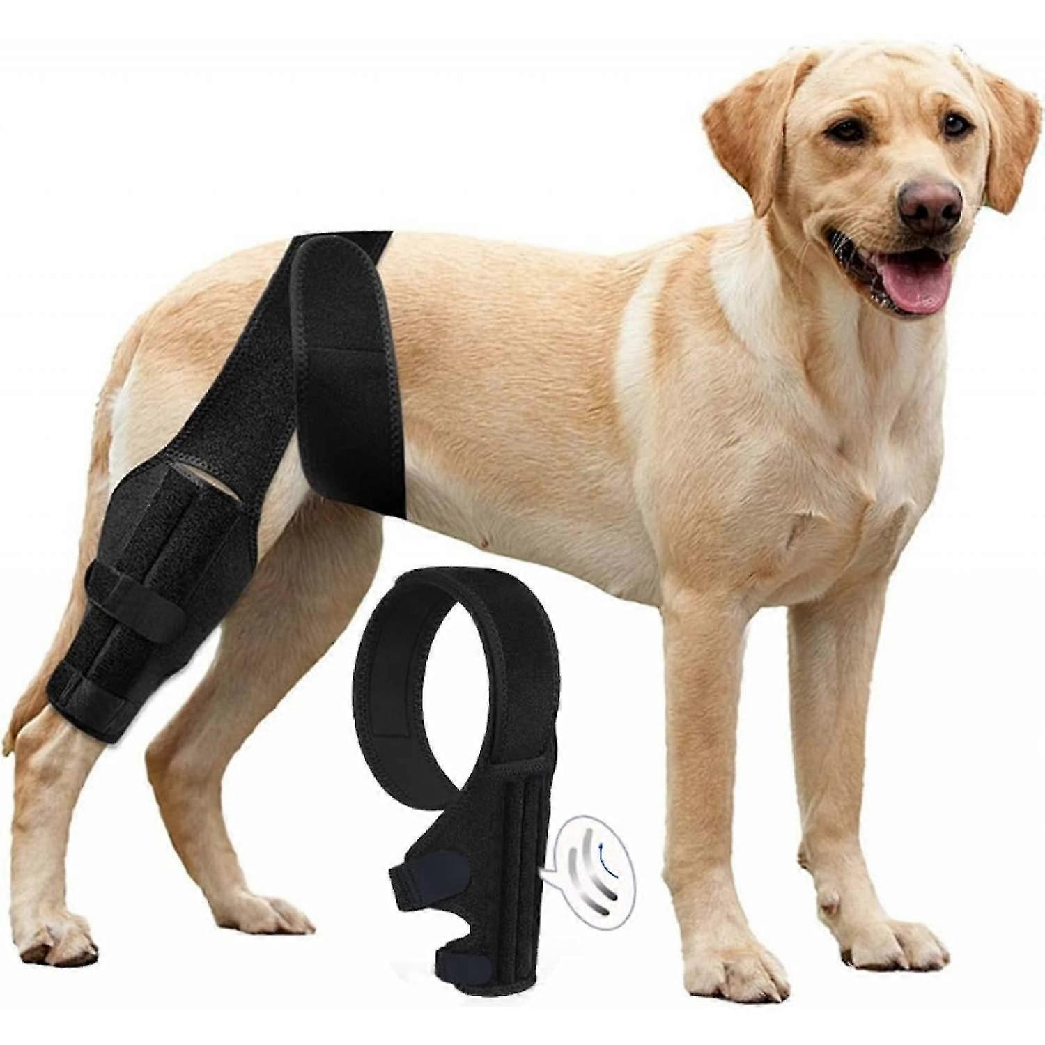 Large Dog Knee Brace For Torn Acl Hind Leg For Support With Cruciate Ligament Injury, Better Recovery With Dog Leg Braces For Back Leg -gsl