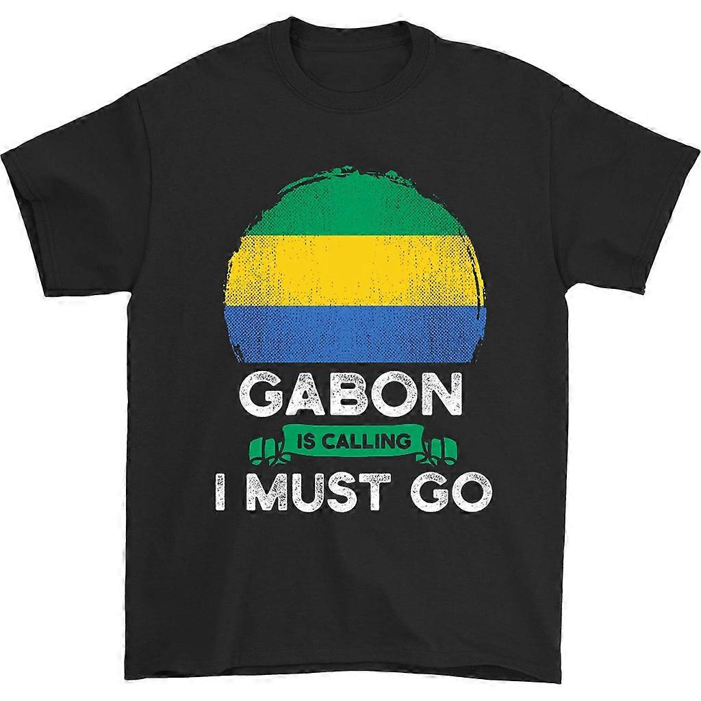 Camiseta Gabão Está Chamando Eu Devo Ir