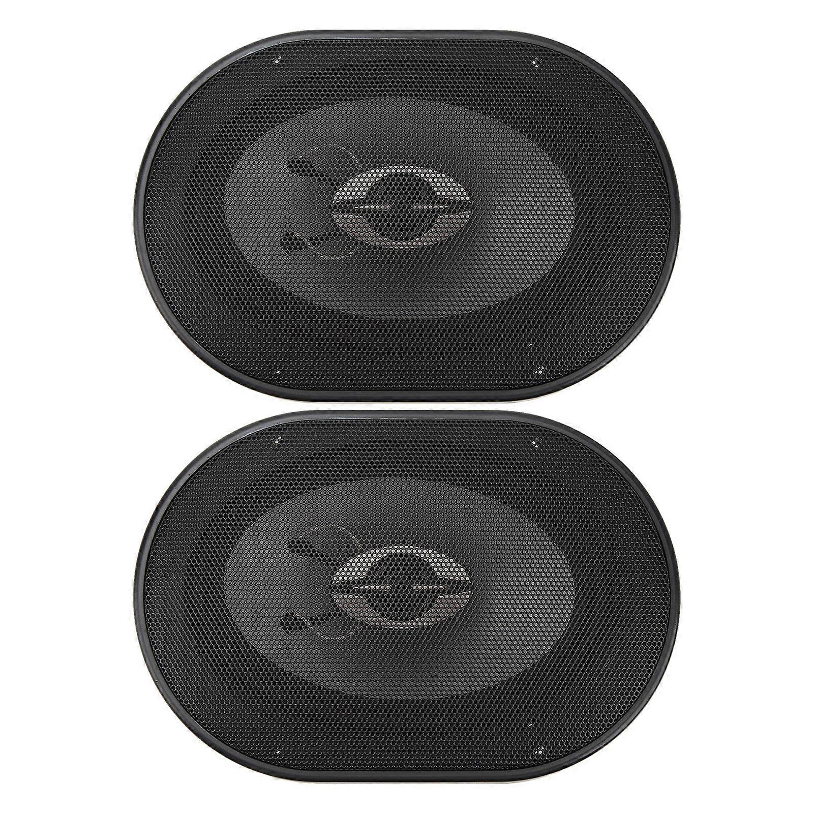Pair of 2 Way Coaxial Speaker 380W Shockproof Stereo Speaker Universal for Car RV ATV Motorcycle