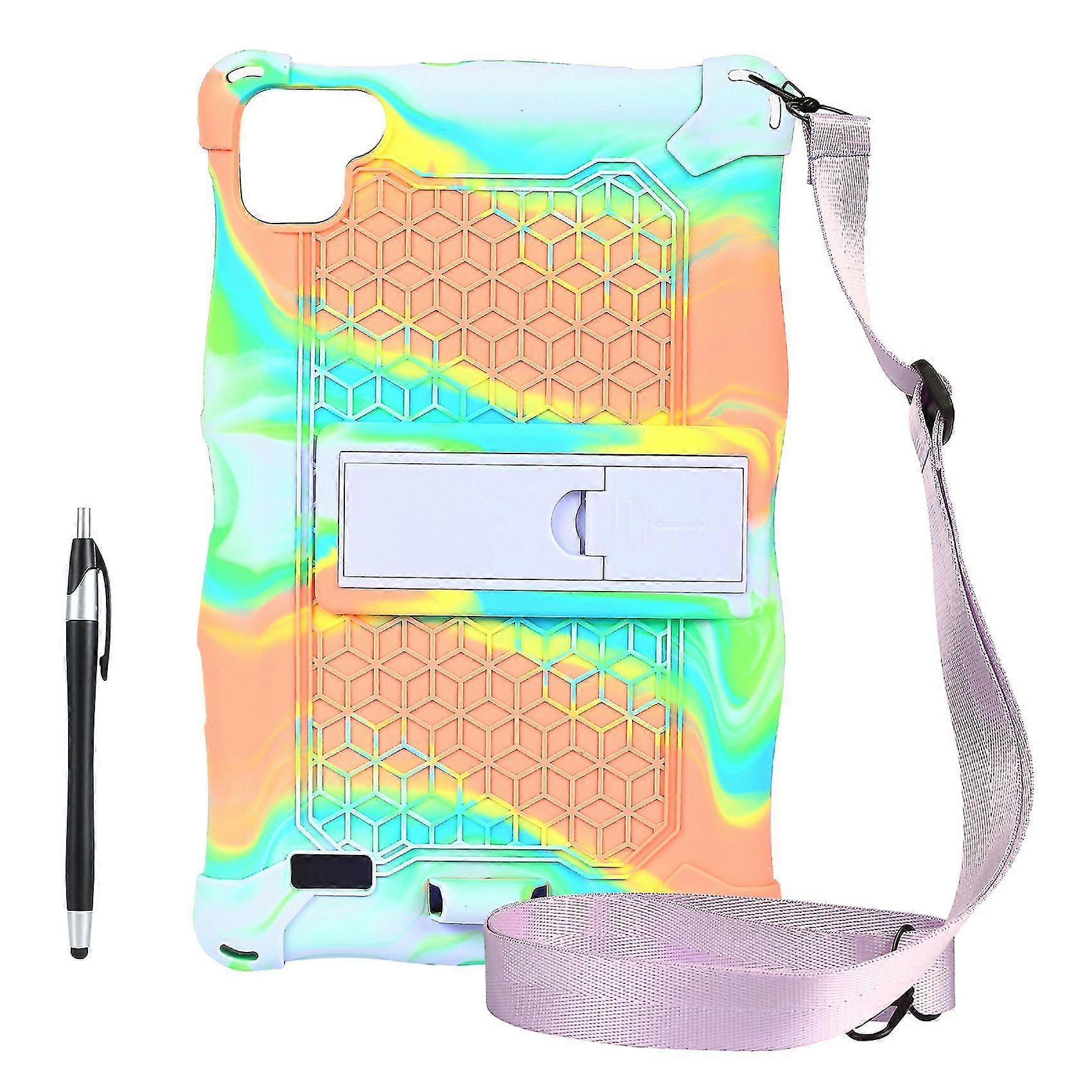 case for teclast p85 8inch tablet silicone case with pen and strap(c)