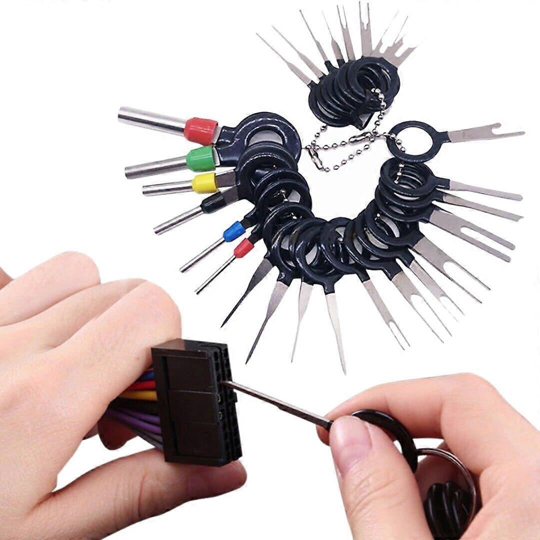 Automotive 26Pcs Car Terminal Removal Tool Kit Pin Release Extractor Puller