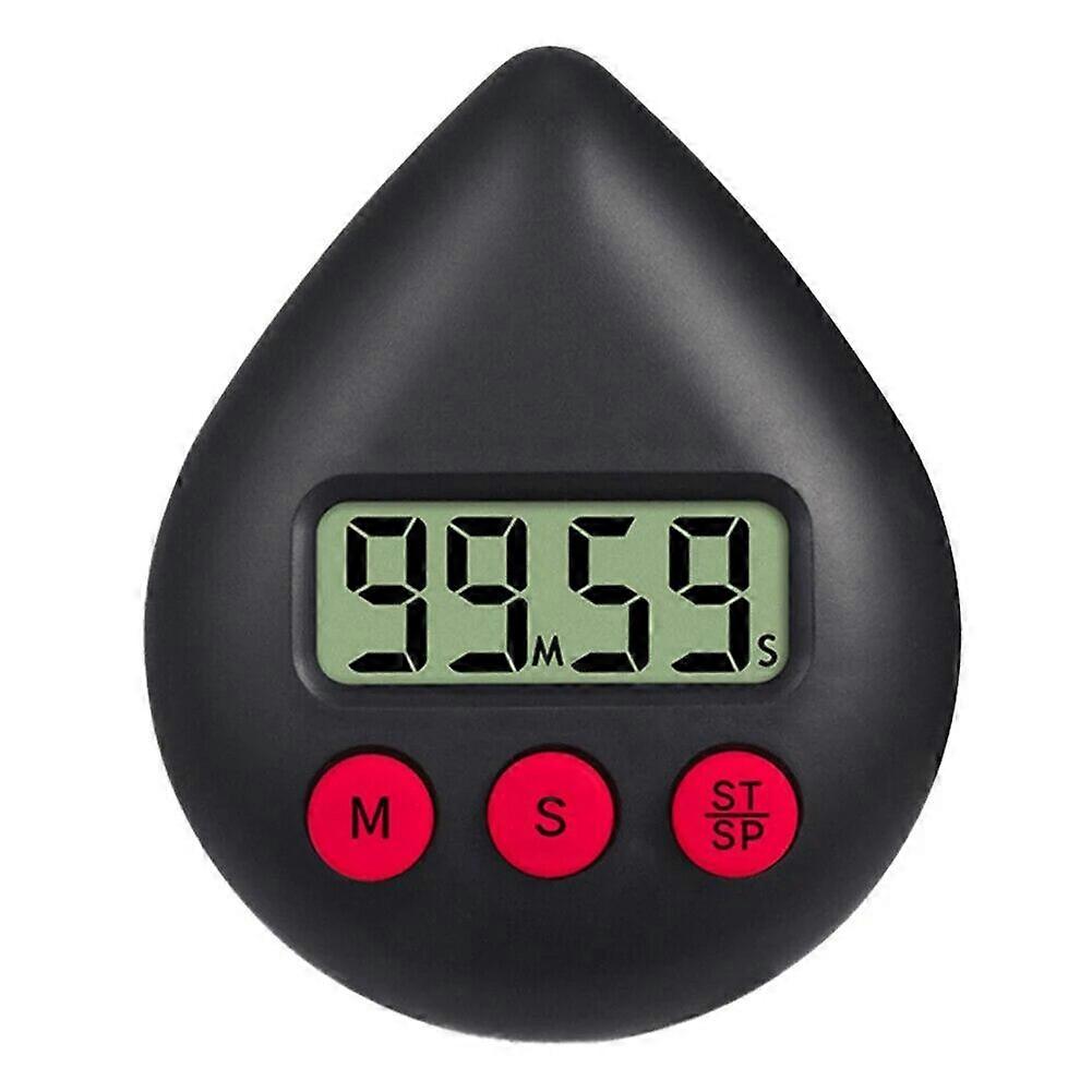 DIGITALER DUSCH-TIMER Dreifarbiger wasserdichter Energiespar-Digital-Timer Badezimmer-Artikel Elektronischer Countdown-Timer