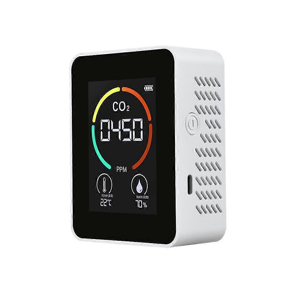 Co2 Meter Multifunctional Thermohygrometer Home Digital Air Detector Intelligent Air Quality Monitor Air Pollution Monitor